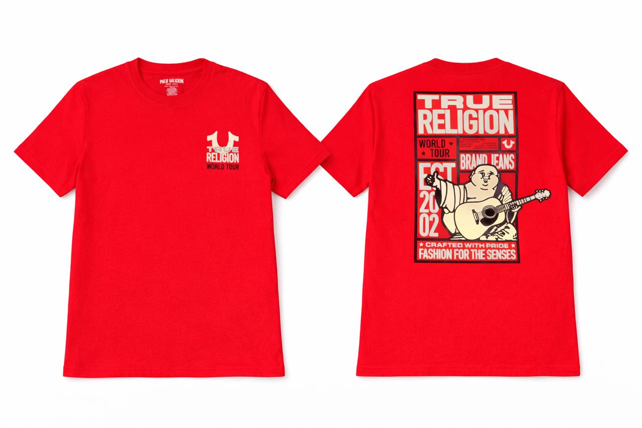 Camiseta True Religion All Red